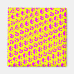 Anarchie Muster Magnet