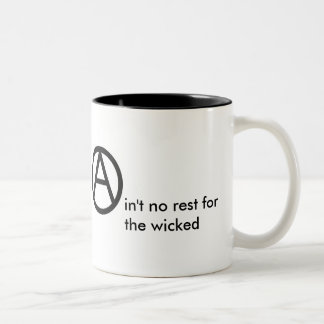 (Anarchie) nicht ist keine Erholung für die böse Zweifarbige Tasse