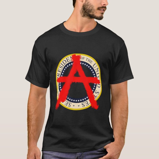 Anarchie-Präsident T-Shirt (Vorderseite)
