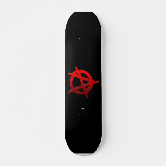 Anarchie Skeateboard Skateboard (Vorne)