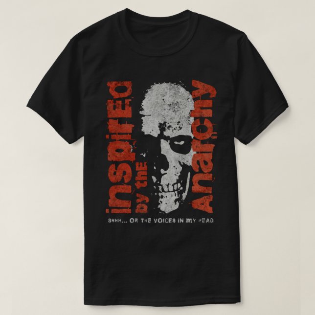 Anarchie Skull Rebellion T-Shirt (Design vorne)