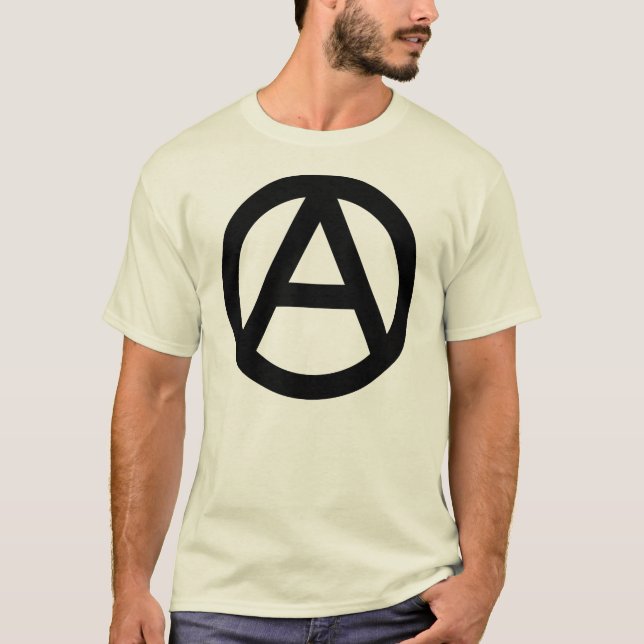 Anarchie-Symbol T-Shirt (Vorderseite)