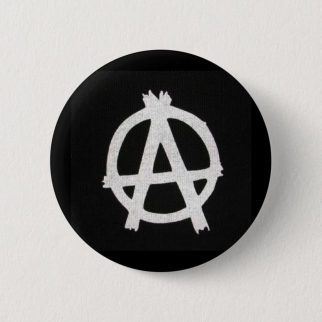 Anarchieknopf Button (Vorderseite)