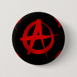 Anarchiesymbol Button