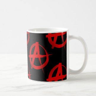 Anarchiesymbol Kaffeetasse