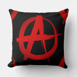 Anarchiesymbol Kissen