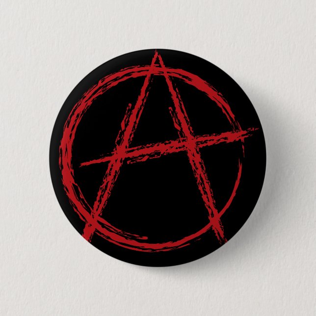Anarchiezeichen Button (Vorderseite)