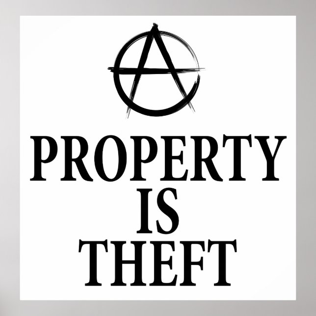 Anarchieziffer Poster (Vorne)