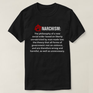 Anarchismus Definition T - Shirt