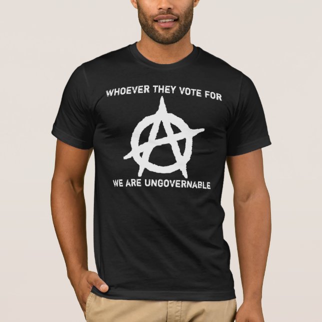 Anarchismus - Ungovernable T-Shirt (Vorderseite)