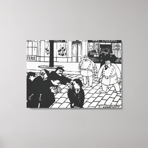 Anarchist, 1892 leinwanddruck