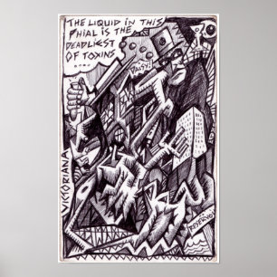 Anarchist at Large von Brian Benson Poster
