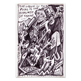 Anarchist im Großen Fotodruck