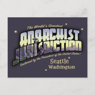Anarchist Jurisdiktion PNW Postkarte