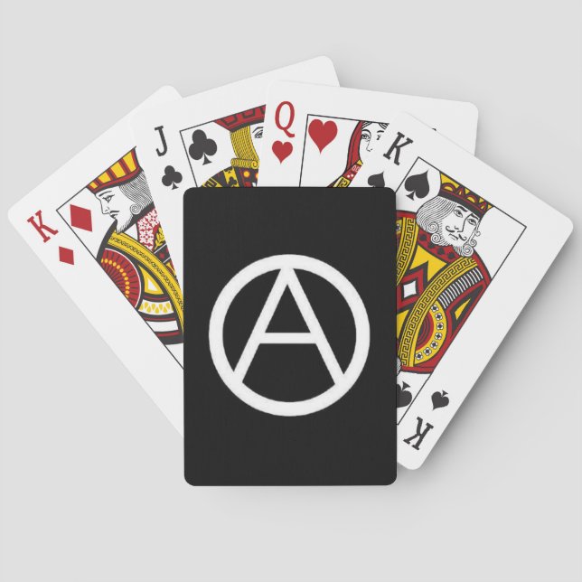 Anarchist Spielkarten (Rückseite)