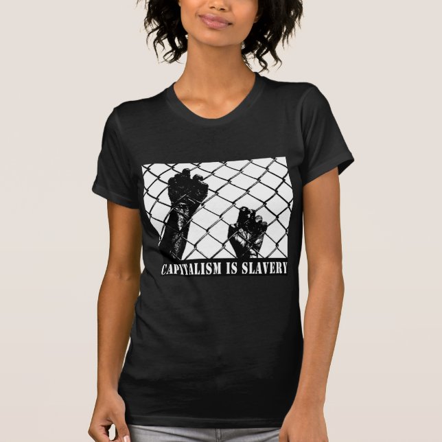 Anarchisten-T - Shirt Anti-kapitalist Punk (Vorderseite)