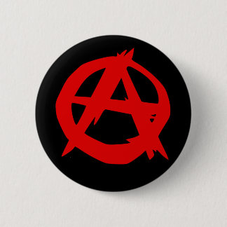 Anarchistenlogoknopf Button