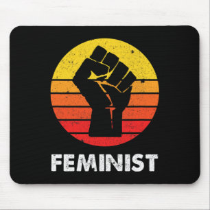 Anarchistische Feministische Retro-Vintage 70er Fr Mousepad