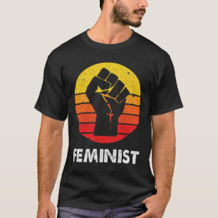 Anarchistische Feministische Retro Vintage 70er Fr T-Shirt