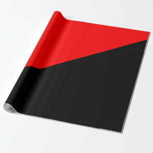 Anarchistische Flagge (Anarchismus) Geschenkpapier