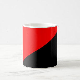 Anarchistische Flagge (Anarchismus) Kaffeetasse