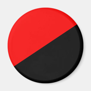 Anarchistische Flagge (Anarchismus) Magnet