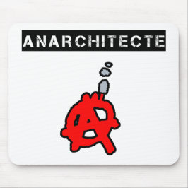 Anarchitecte - Wortspiele - Francois Ville Mousepad