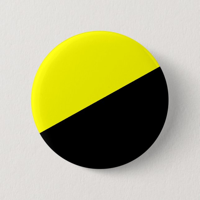 Anarcho-Kapitalist Flagge Button (Vorderseite)