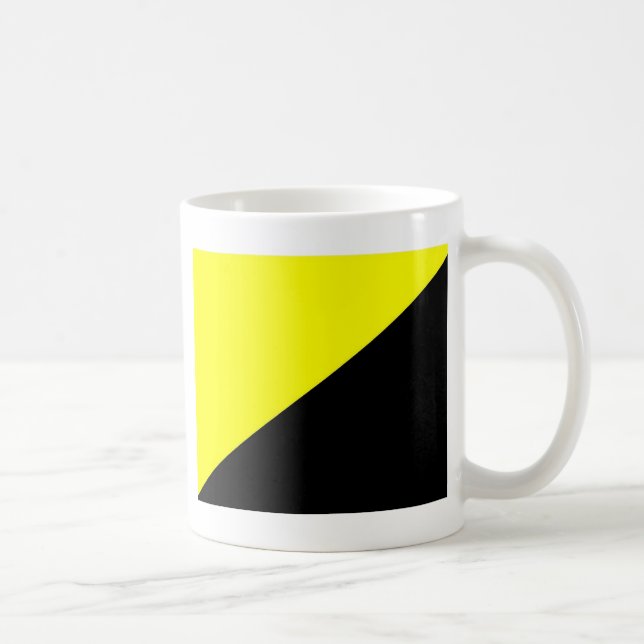 Anarcho Kapitalist-Flagge Kaffeetasse (Rechts)