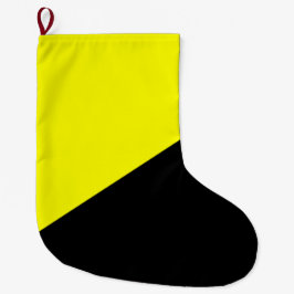 Anarcho-kapitalistische Flagge Großer Weihnachtsstrumpf