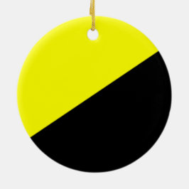 Anarcho-kapitalistische Flagge Keramik Ornament