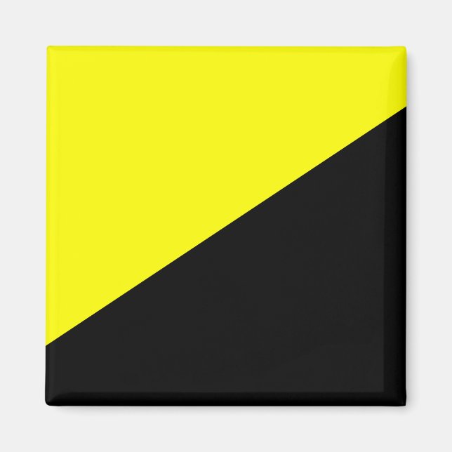 Anarcho-kapitalistische Flagge Magnet (Vorne)
