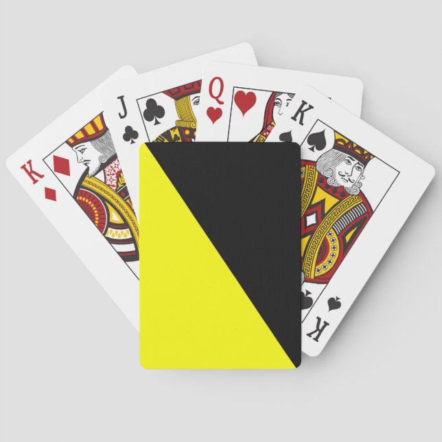 Anarcho-kapitalistische Flagge Spielkarten (Rückseite)