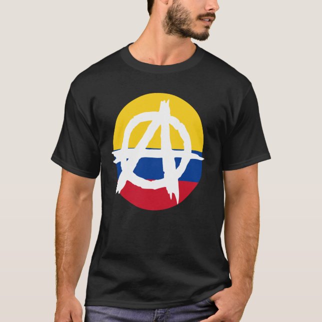 Anarcho Kolombia T-Shirt (Vorderseite)