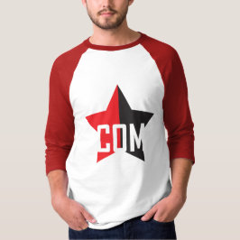 Anarcho-Kommunistischer Stern T-Shirt