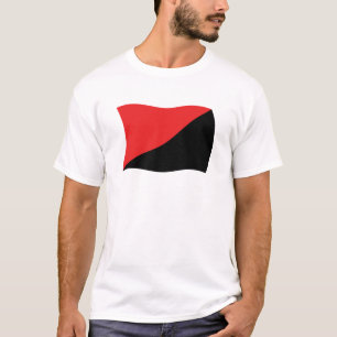 Anarcho-Syndikalismus-Flaggen-Shirt T-Shirt