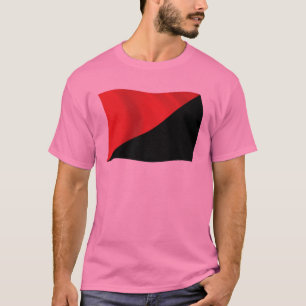 Anarcho-Syndikalismus-Flaggen-Shirt T-Shirt