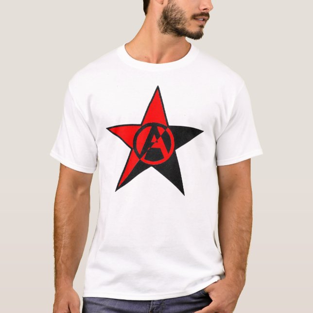 anarchosyndicalist Stern-T - Shirt (Vorderseite)