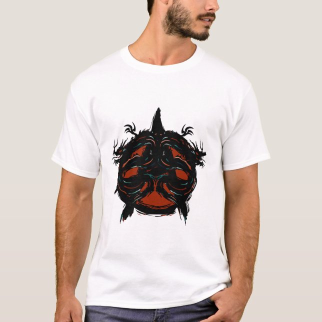Anarchy-Drache 504 T-Shirt (Vorderseite)