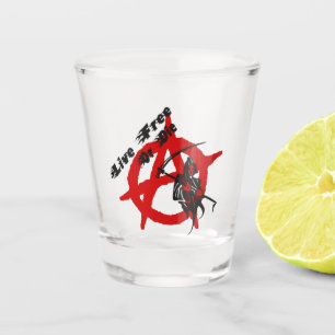 Anarchy Grim Sensenmann Schnapsglas