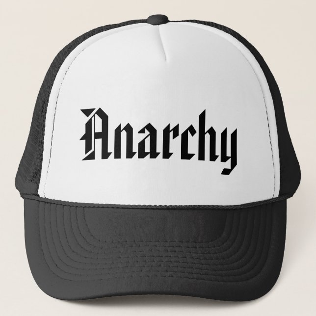 Anarchy Trucker Hat Truckerkappe (Vorderseite)