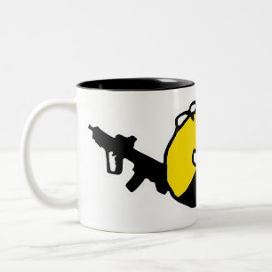 Anarchyball Anarchokapitalistin Coffe Café Tasa Ta Zweifarbige Tasse