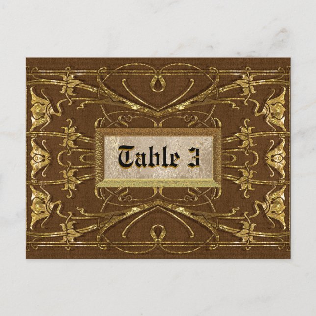 Anastasia Nutmeg Viktorianisch Postkarte (Vorderseite)