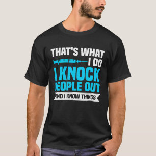 Anästhesie CRNA Nurse Anästhesiologie & Anästhesio T-Shirt