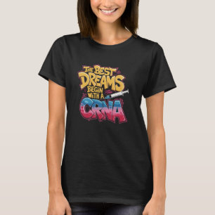 Anästhesie Doktor CRNA Krankenpflege Design Anästh T-Shirt