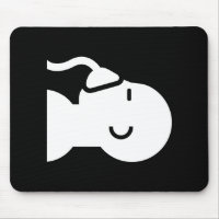 Anästhesie-Piktogramm Mousepad