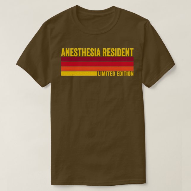 Anästhesie-Resident T-Shirt (Design vorne)