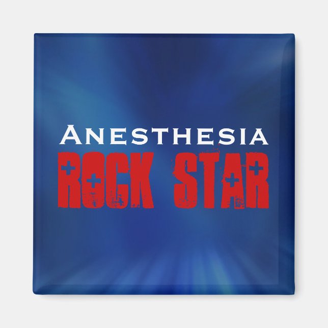 Anästhesie RockStar Magnet (Vorne)