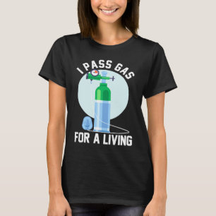 Anästhesiearzt Anästhesiologe I lasse Gas entweich T-Shirt