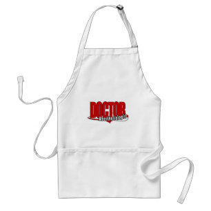 Anästhesiologe DOCTOR BIG RED LOGO Schürze
